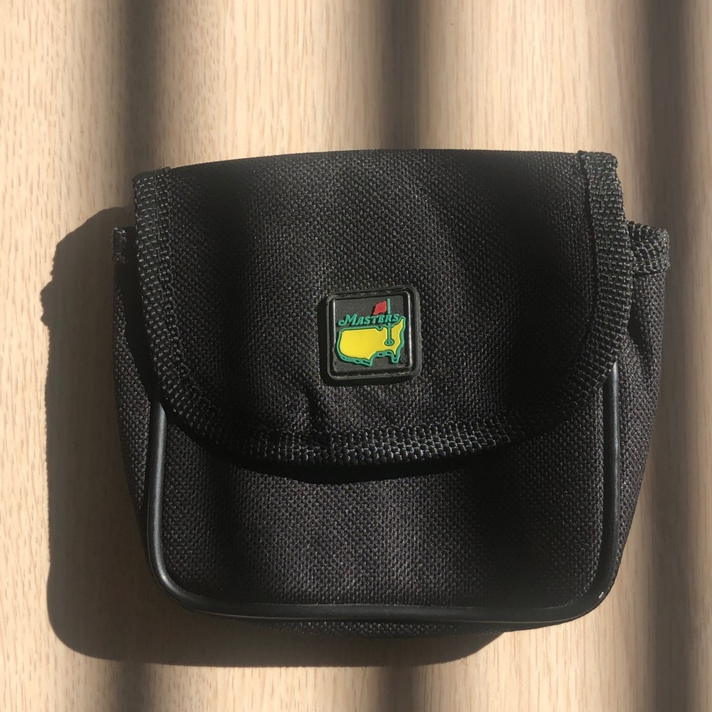 Augusta National Masters golf tournament themed small binocular Velcro case